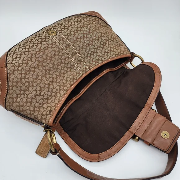 Coach 11517 Soho Signature Vintage Y2K Studded Southwest Shoulder Bag - Picture 10 of 13